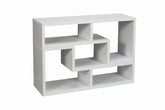 Coaster Velma Convertible TV Console and Bookcase White Model 800330